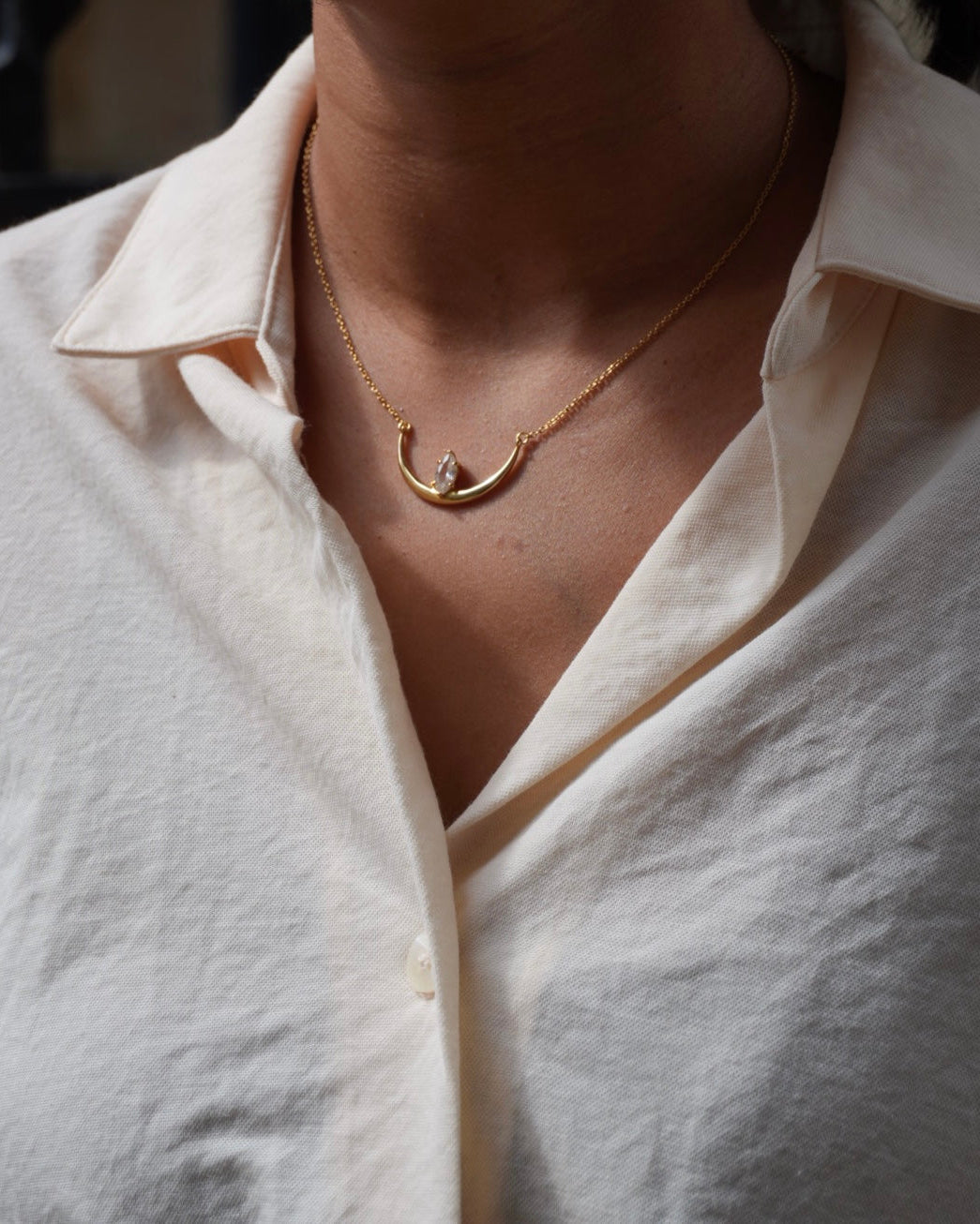 The Third Eye Necklace and Earrings