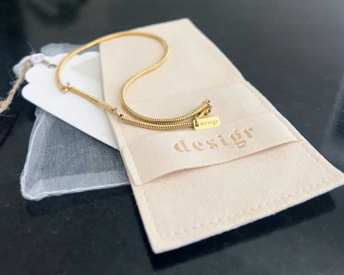Desigr Gold Chain Bracelet